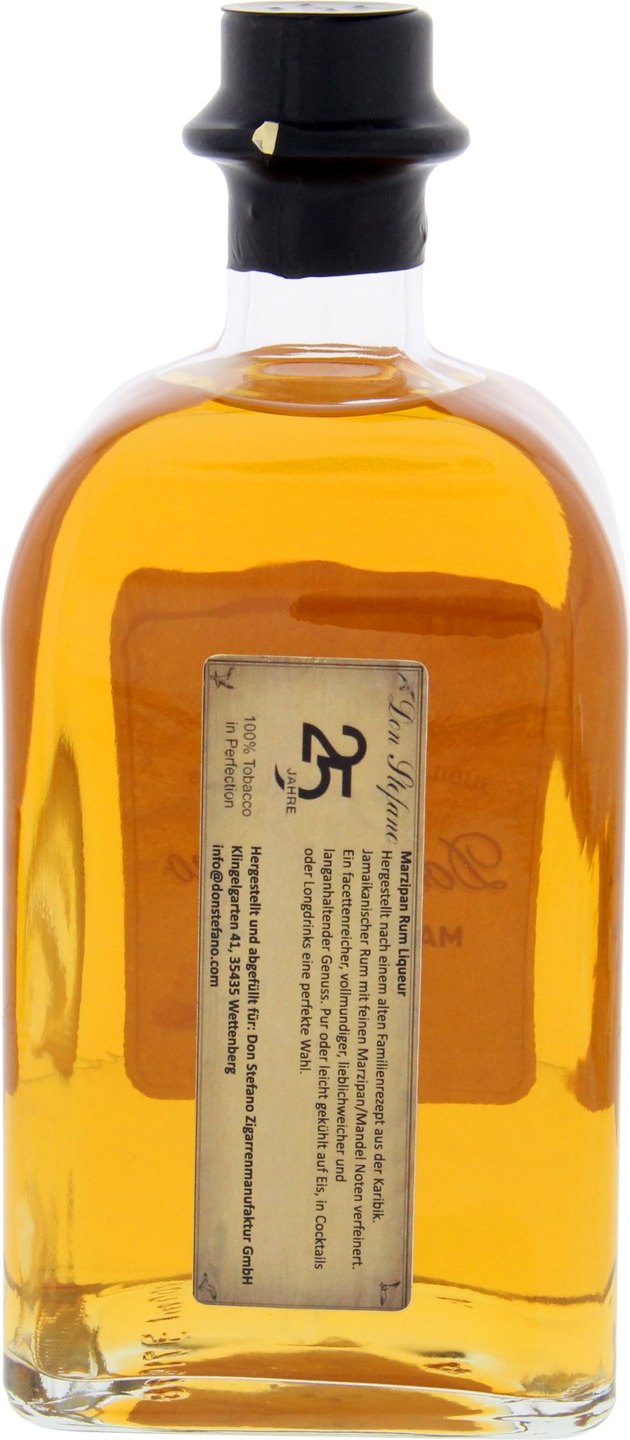 Don Stefano Belmont Estate Rum Liqueur Marzipan Rum Liqueur (0,7 l / 40 % vol.) Jubiläums Edition 2