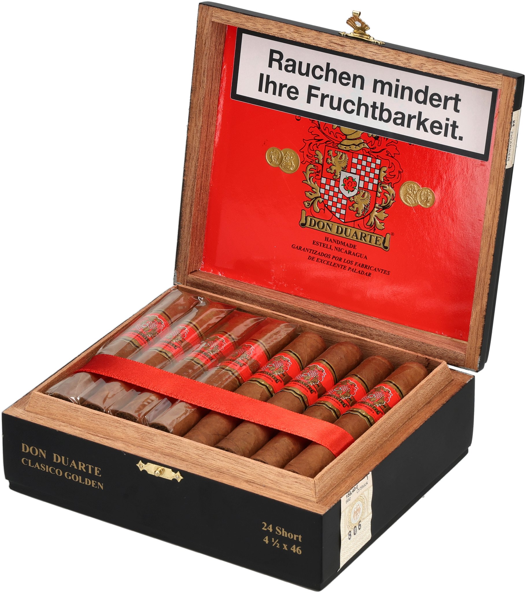 Don Duarte Clasico Golden Short_Kiste