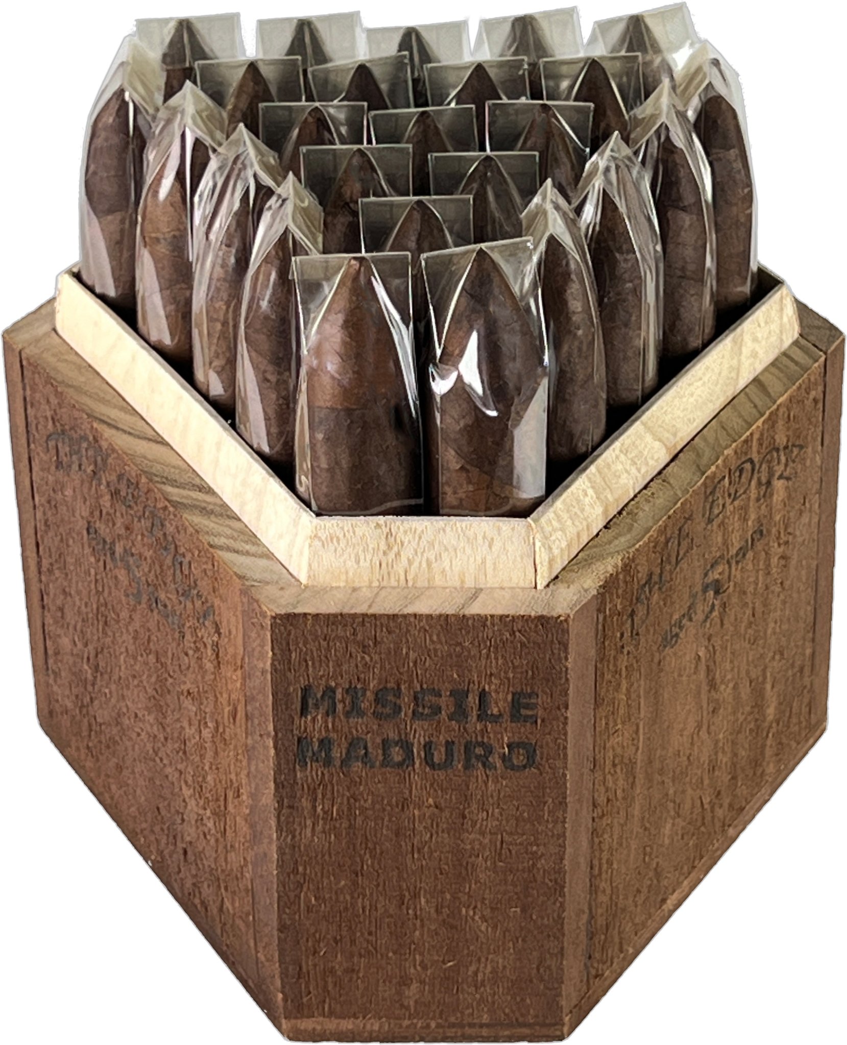 Rocky Patel The Edge MADURO Missile (Torpedo) Kiste offen 2