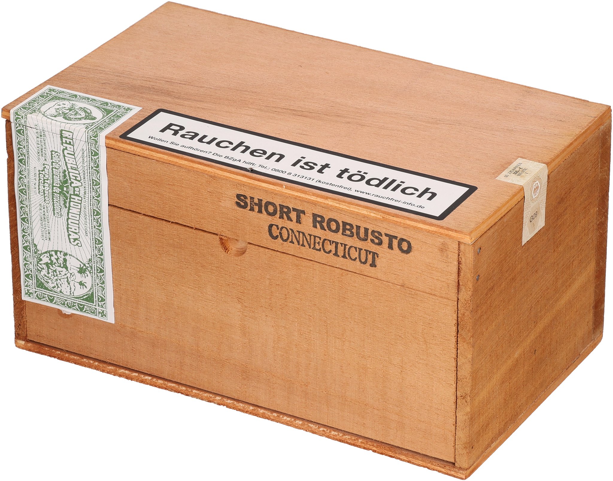 The Edge Connecticut Short Robusto_Kiste