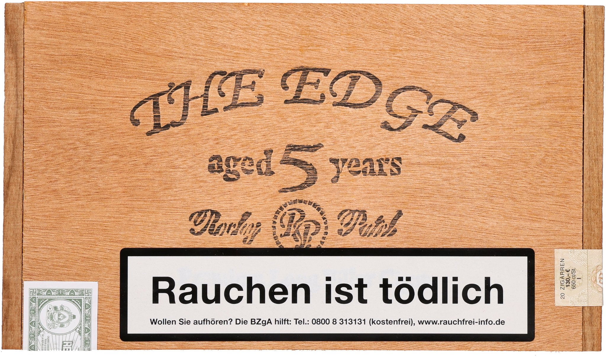 The Edge Connecticut Short Robusto 20er_Kiste Frontal