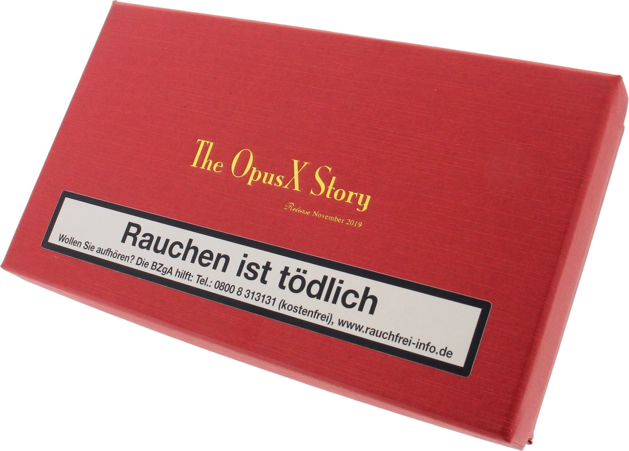 Arturo Fuente Opus X Limited Editions Forbidden X Story Edition 2019 (Red) Verpackung