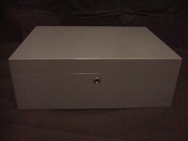 Siglo XL Humidor Anthrazit mit CigarSpa 