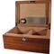 Basic Design-Humidor (Hellbraun) incl. 250er Befeuchter und Hygrometer von Xikar