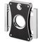 Caseti Paris Cigarrencutter Cutter - chrom/schwarz (287060) offen