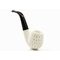 Rattray´s White Goddess (Meerschaum) Bent Carved Bild 2