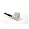 Rattray´s White Goddess (Meerschaum) Apple Carved 2 Silver  Bild 2