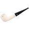Rattray's White Goddess (Meerschaum) Apple Smooth Silver Silvertop
