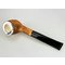 Rattray's White Goddess (Meerschaum) Billiard rustiziert braun Silbertop (12323) Detailbild