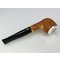 Rattray's White Goddess (Meerschaum) Billiard rustiziert braun Silbertop (12323) Detailbild