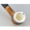 Rattray's White Goddess (Meerschaum) Billiard rustiziert braun Silbertop (12323) Detailbild