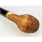 Rattray's White Goddess (Meerschaum) Billiard rustiziert braun Silbertop (12323) Detailbild