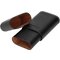 3er Leder Schwarz Silver Match 04