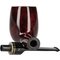 Big Ben Giant 401 TwoTone Red Polish Pfeife offen