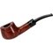 Bent Pot Glatt Braun 01