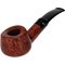 Bent Pot Glatt Braun 03