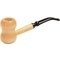 Missouri Meerschaum Hardwood Great Dane BENT (mit Filter)