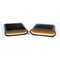 Martin Wess Premium Lederetui - Eidechse (Lizard) Black 8er Cigarillo (503) offen