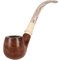 Bellini Pfeifen Marrone London Cappuccino Bent_02
