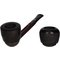 Falcon Pfeifensystem Starterset Extra Set Gerade Glatt Dover ofen