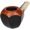 Black matte horn Stem Modell 495 nature Top_03