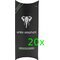 White Elephant Pfeifenreiniger Bristle (80 Stück) 20er Sparpack