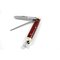 Rodgers Pfeifenstopfer und Messer burgundy (223LS) offen
