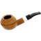Holmer Knudsen Flake Pipes Bulldog natur (interne Nr. 5)