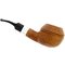 Holmer Knudsen Flake Pipes Bulldog natur (interne Nr. 5) Detailbild