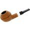 Holmer Knudsen Flake Pipes Bulldog natur (interne Nr. 6)