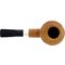 Holmer Knudsen Flake Pipes Bulldog natur (interne Nr. 6) Draufsicht