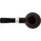 Holmer Knudsen Flake Pipes Bulldog schwarz (interne Nr. 7) Draufsicht