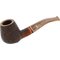Stefano Santambrogio Pfeifen Brandy Rustic No. 77