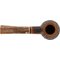 Stefano Santambrogio Pfeifen Brandy Rustic No. 77 Draufsicht
