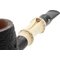 Rattray's Bamboo Pfeifen Billiard Sandblast Black B-Ware (16852)