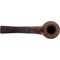 Dunhill The White Spot Pipes County No. 4108F Bent Rhodesian Draufsicht