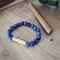 Les Fines Lames Punch Bracelets Solo Brass Sodalite Größe S Detailbild