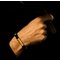 Les Fines Lames Punch Bracelets Oscuro Gold Ring_04