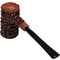 Tom Eltang Freehand Pfeifen Rustic Poker Dunkelbraun_05