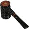 Tom Eltang Freehand Pfeifen Rustic Poker Schwarz_05