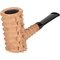 Tom Eltang Freehand Pfeifen Rustic Poker Hellbraun_03