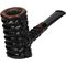 Tom Eltang Freehand Pfeifen Rustic Poker Schwarz_03