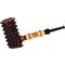 Tom Eltang Freehand Pfeifen Rustic Poker Dunkelbraun Bambus_01