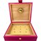 Classic Beryllus Lederhumidor pink