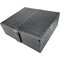Classic Beryllus Lederhumidor black snakeskin