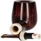 Thomas Kalmar Freehand Brandy Spigot Styled Briar 9mm (Nr. 17)_05