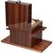 Bulldog Pipe Caddy Palisander back open