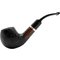 Molina Barasso Sandblast Black Apple Bent (B-Ware) seitlich