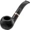 Molina Barasso Sandblast Black Apple Bent (B-Ware) gedreht Kopf vorn