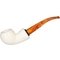 White Meerschaum Pfeife Freeform (90048338)_01